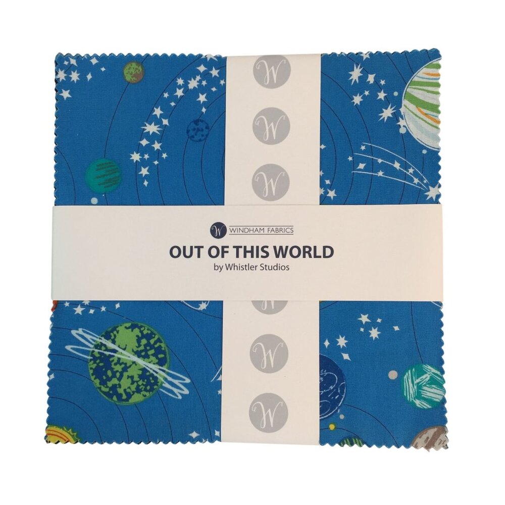 Windham Fabrics Out of this World 10" Square Quilt Layer Cake Cotton Fabric‎